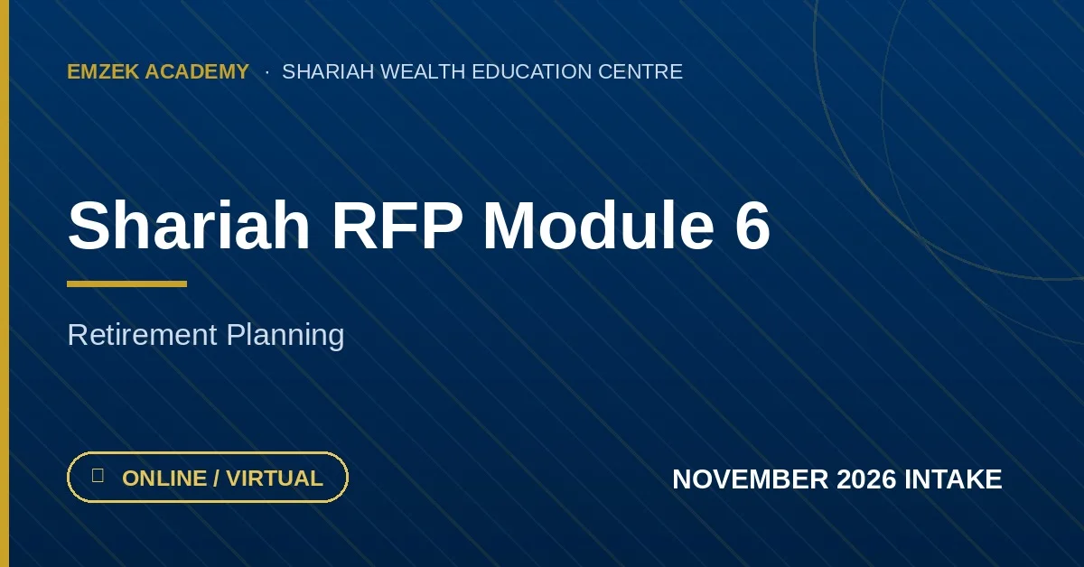 Shariah RFP Module 6