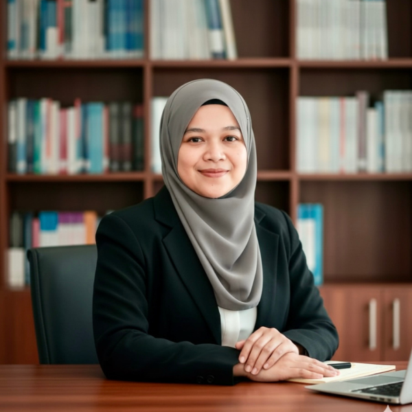 Portrait of Huda Aziz